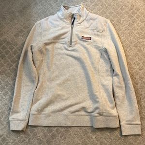 Vineyard Vines grey quarter zip